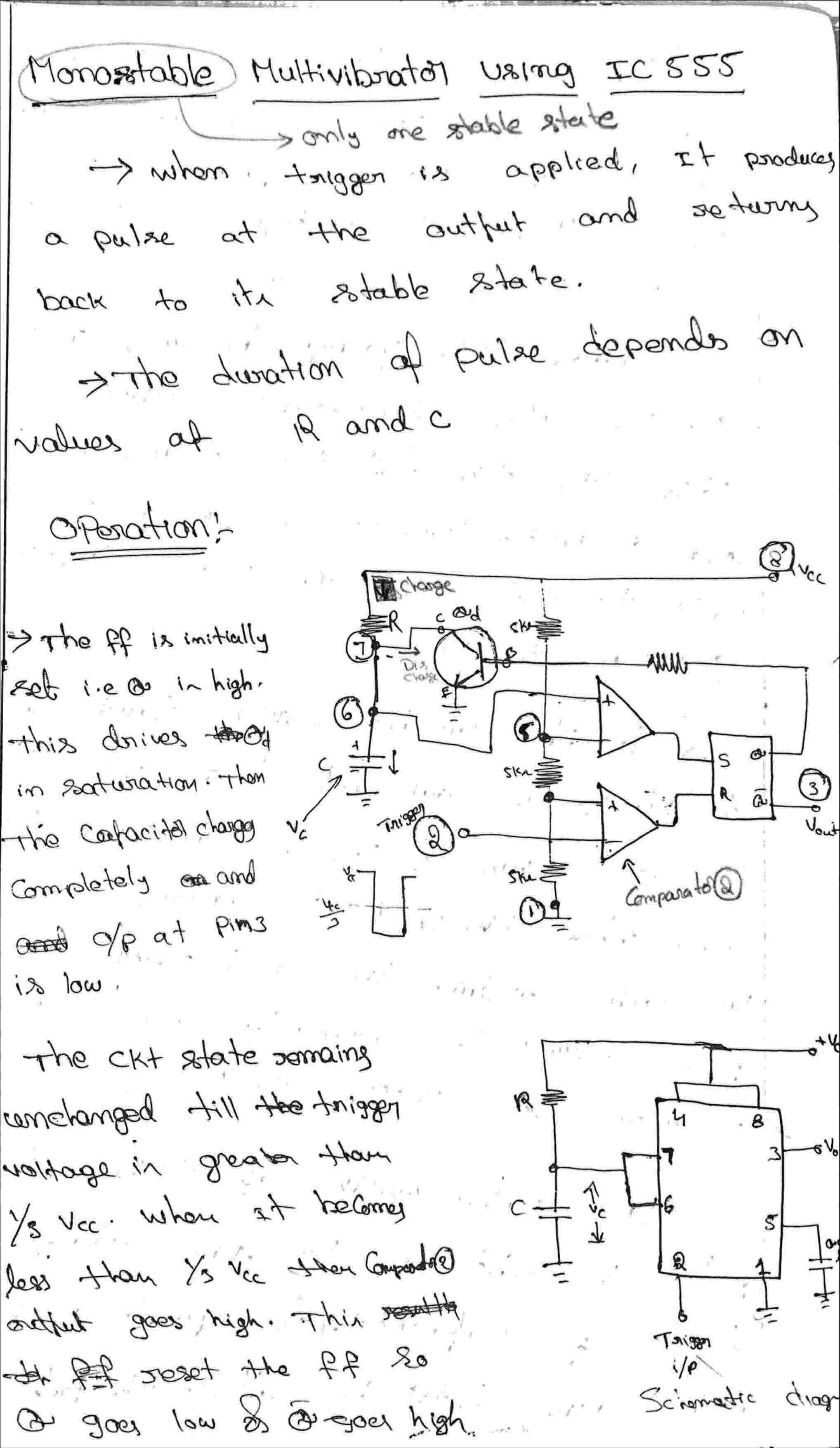 IC 555 timer and IC-565
