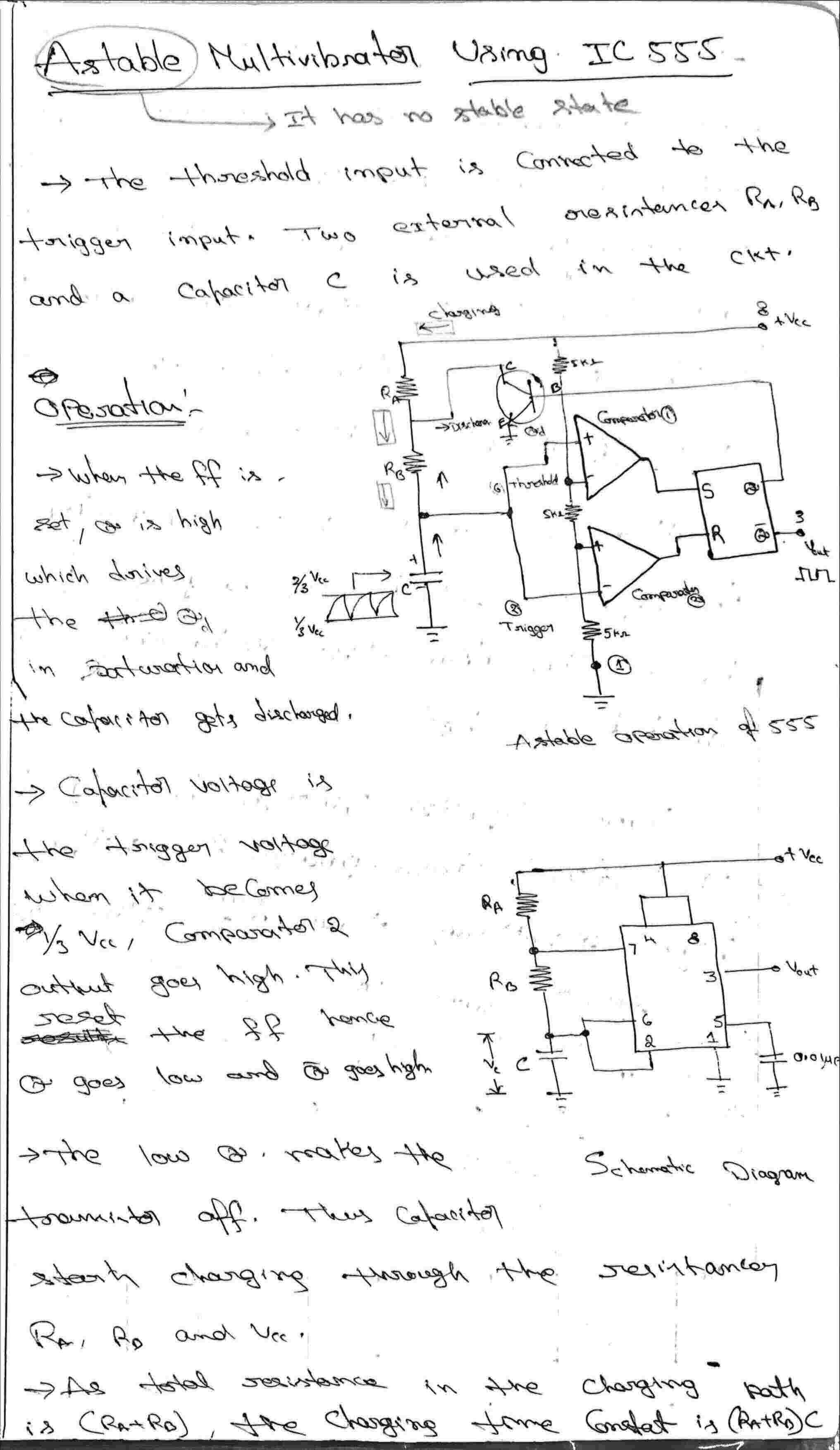 IC 555 timer and IC-565