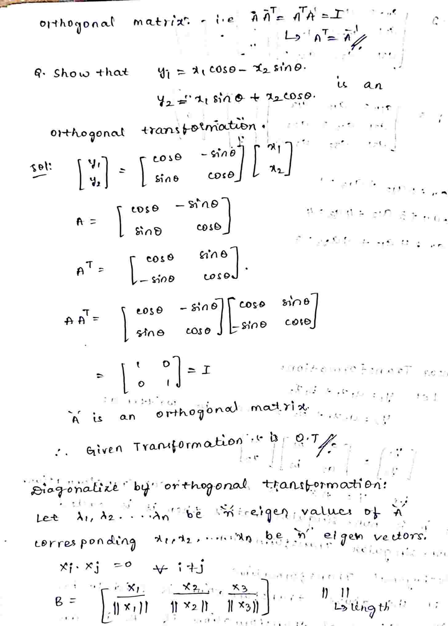 Diagonalization