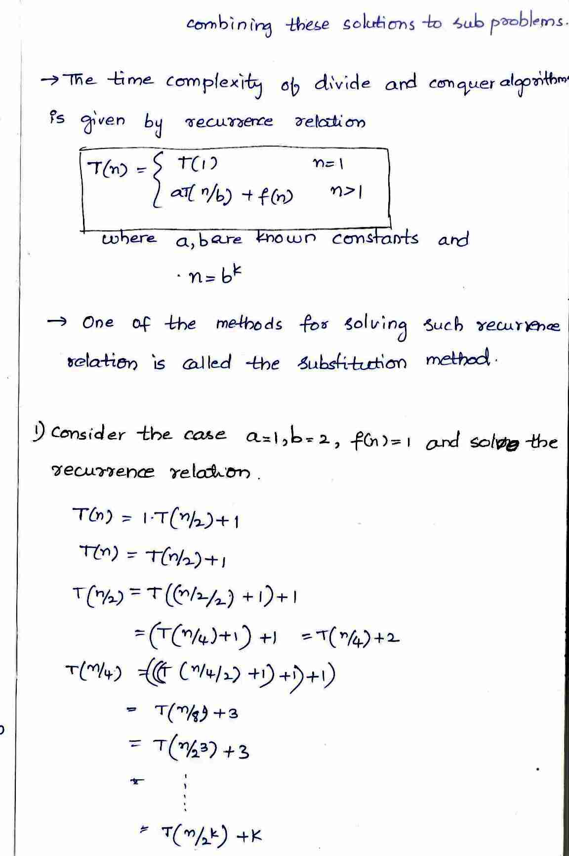 Divide_and_conquer in DAA