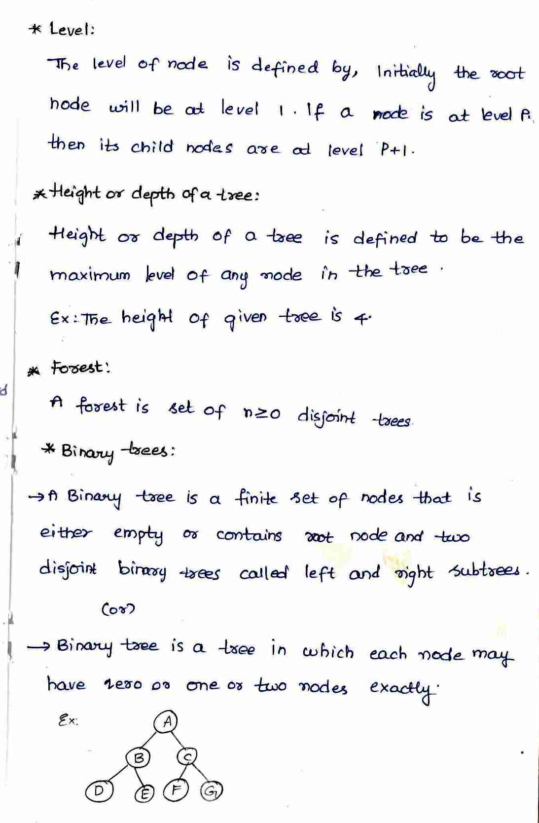 tree traversal Technique in DAA