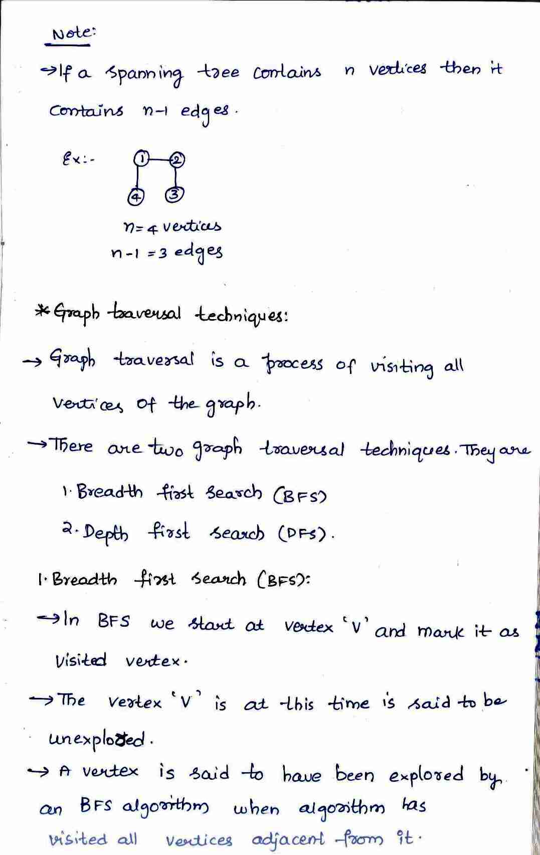 tree traversal Technique in DAA