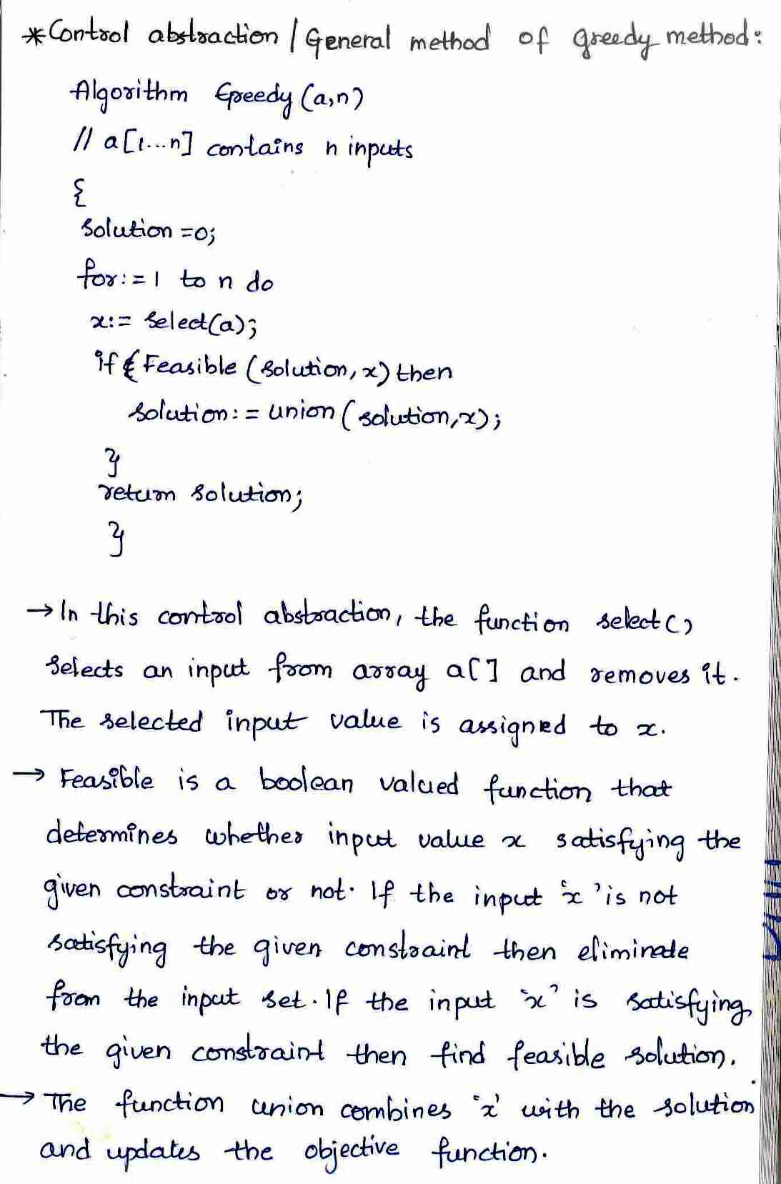 Greedy Method in DAA