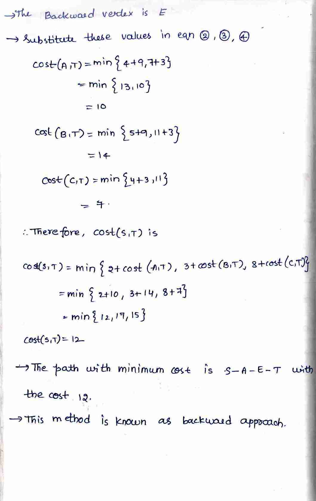 Dynamic programming in DAA