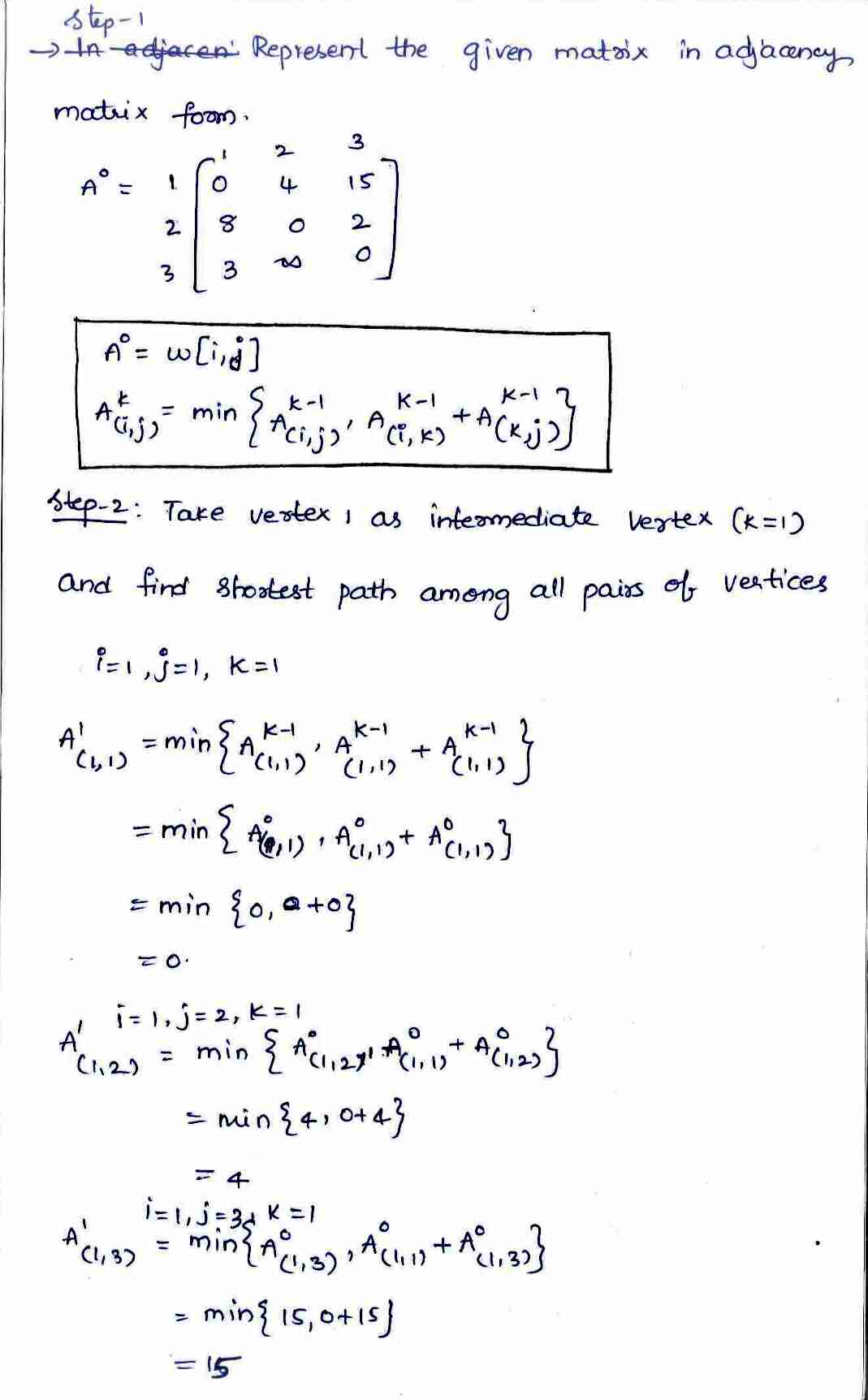 Dynamic programming in DAA
