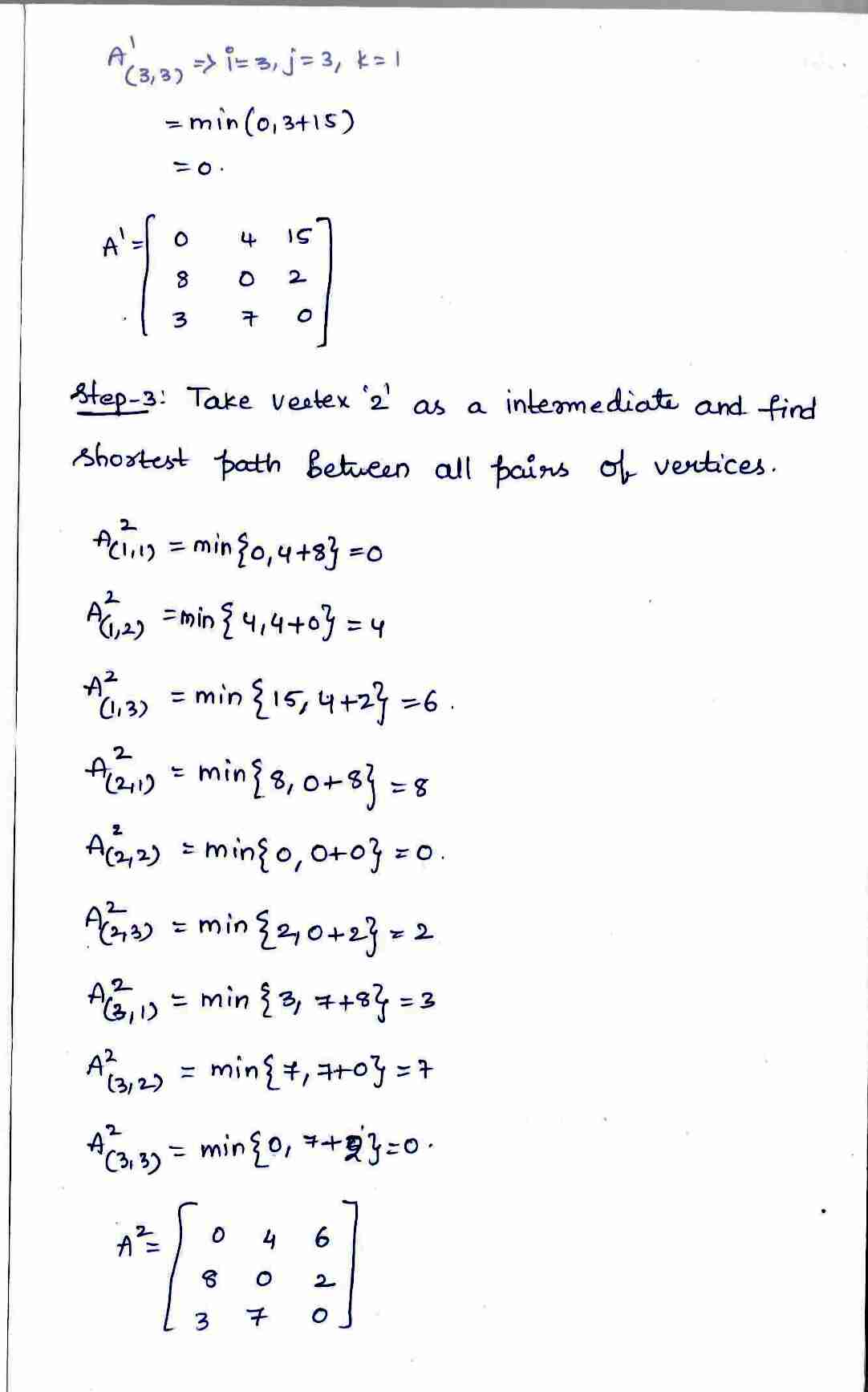 Dynamic programming in DAA