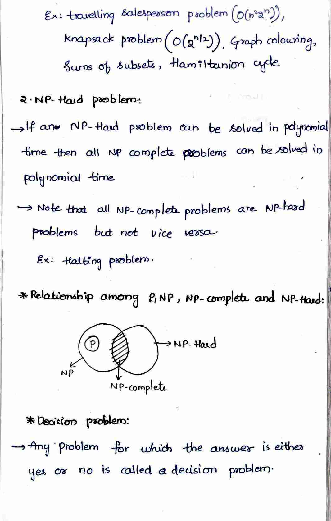 NP-HARD AND NP-COMPLETE PROBLEMS in DAA