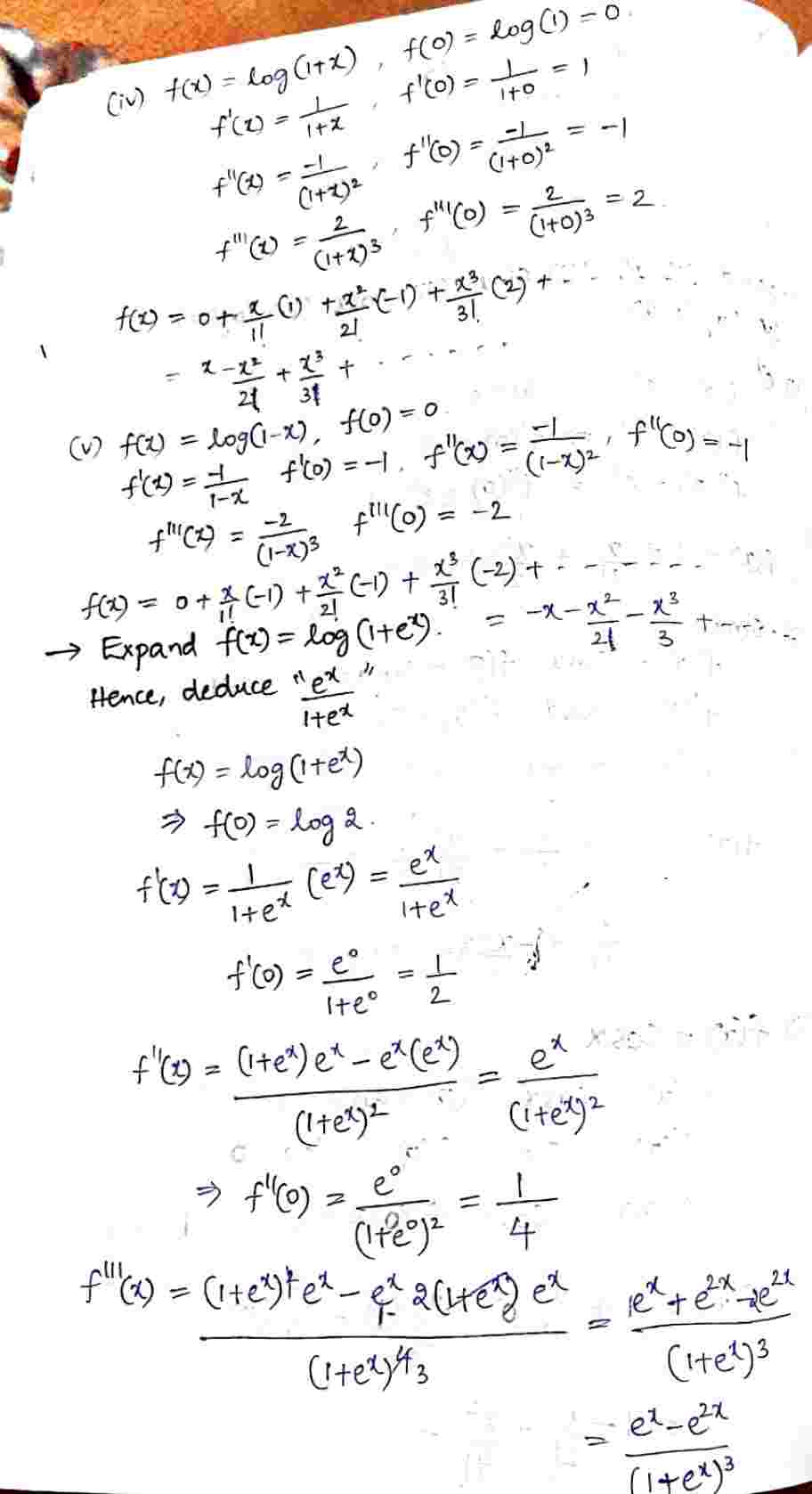 Taylor's series