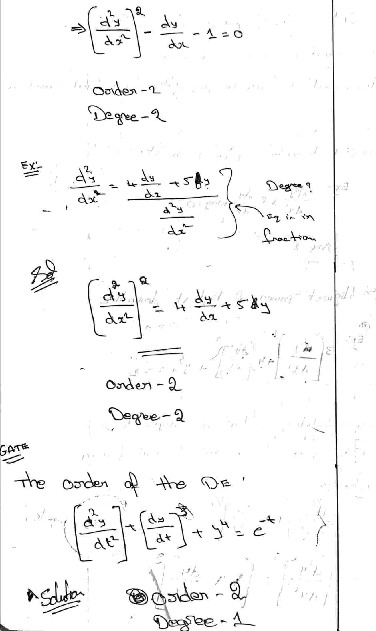 differential equation