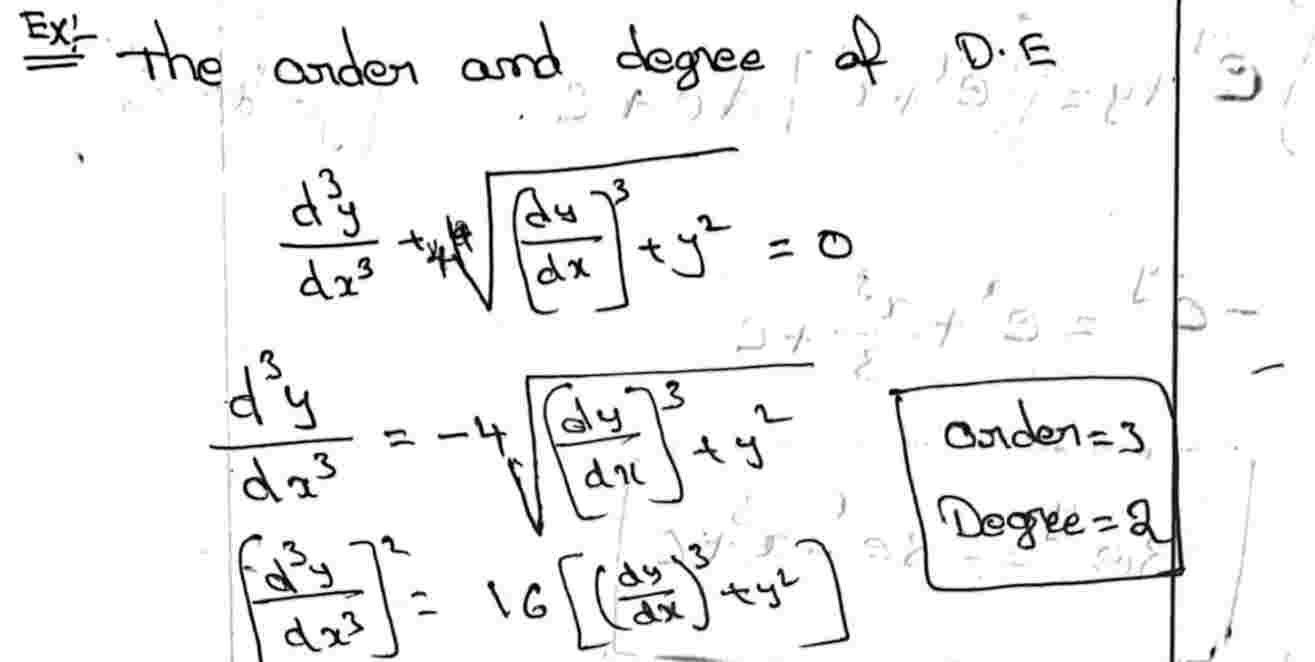 differential equation