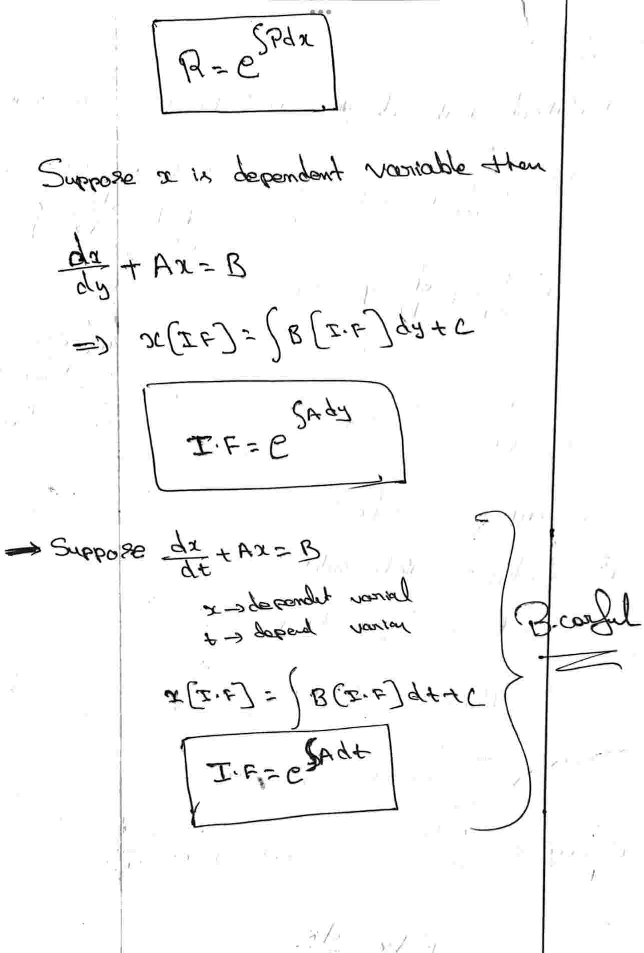 differential equation