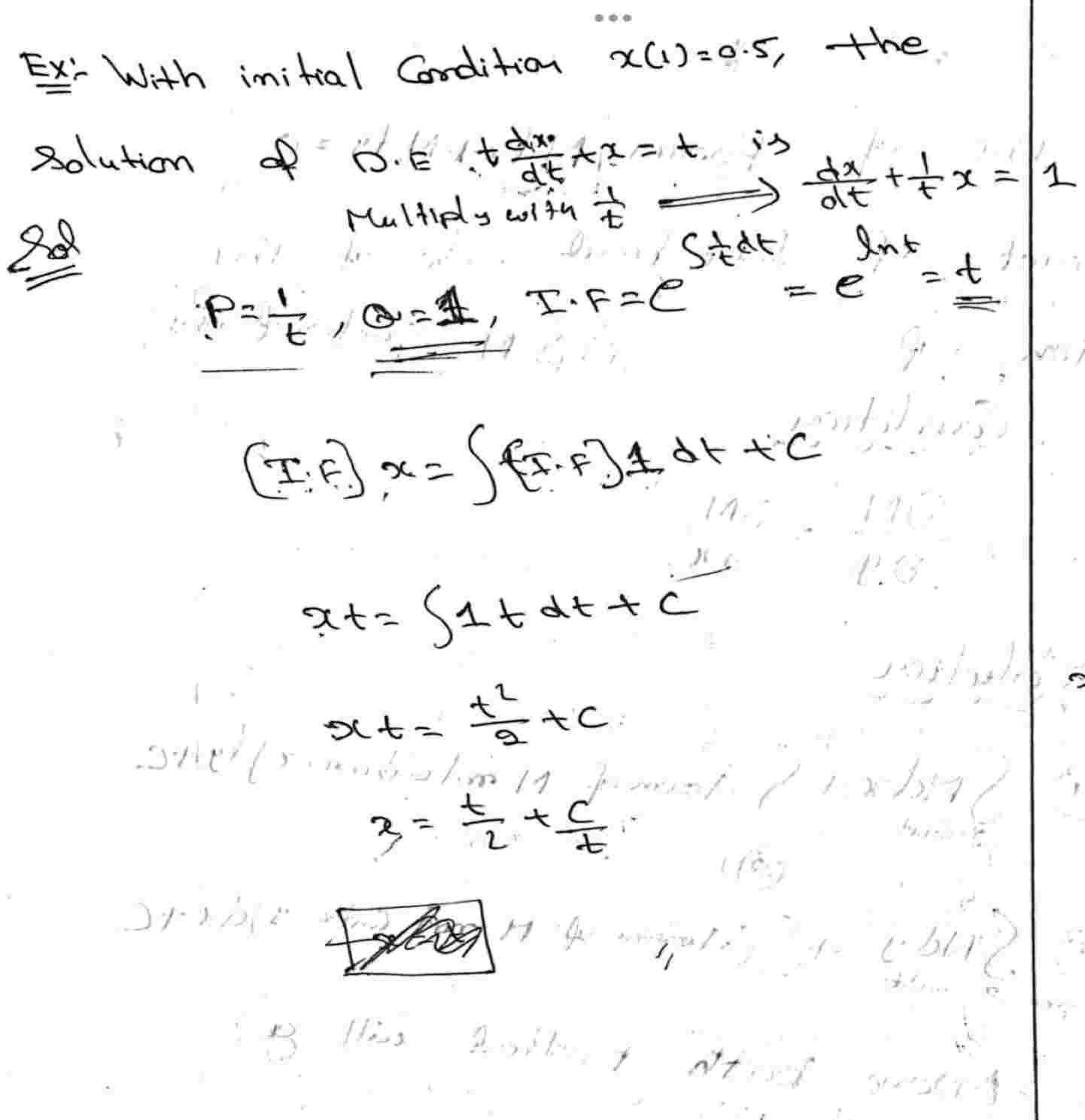 differential equation