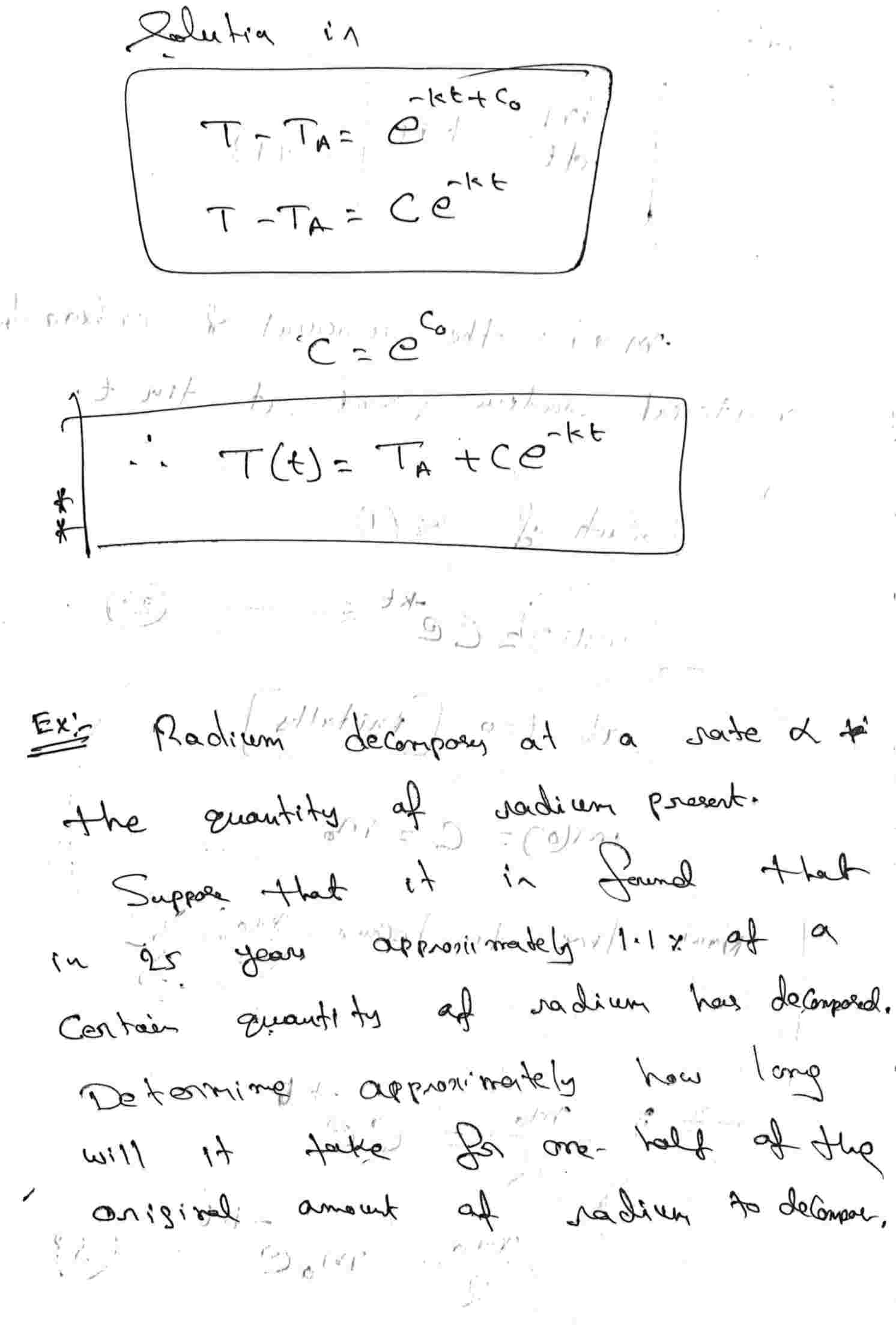 differential equation