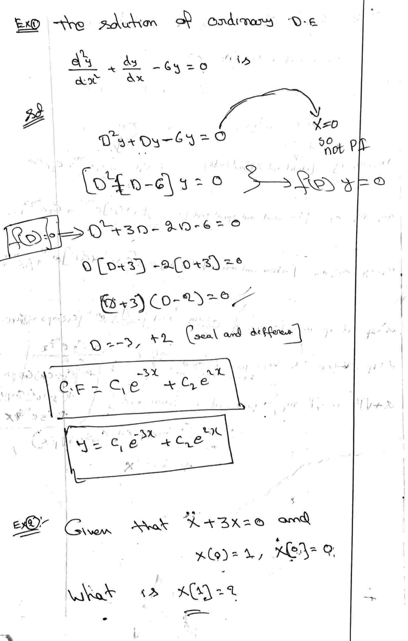 differential equation