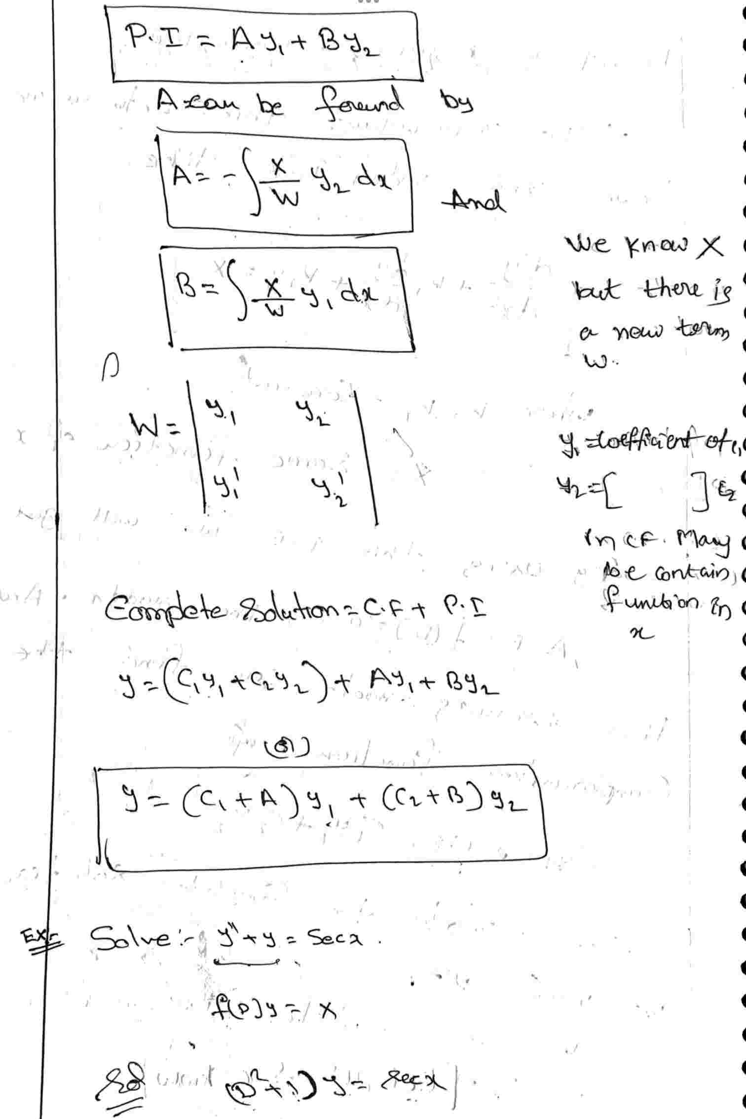differential equation