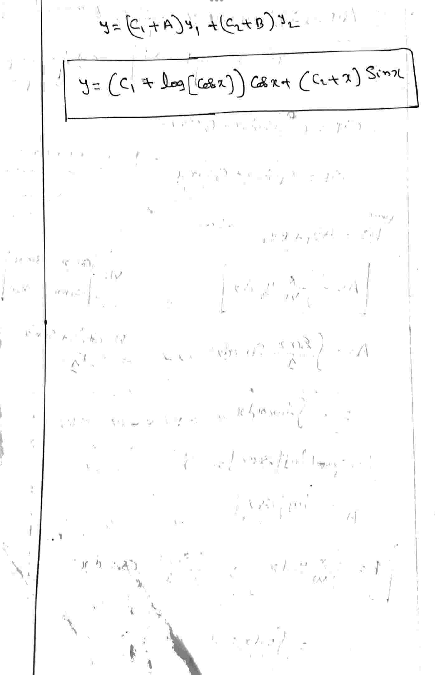 differential equation