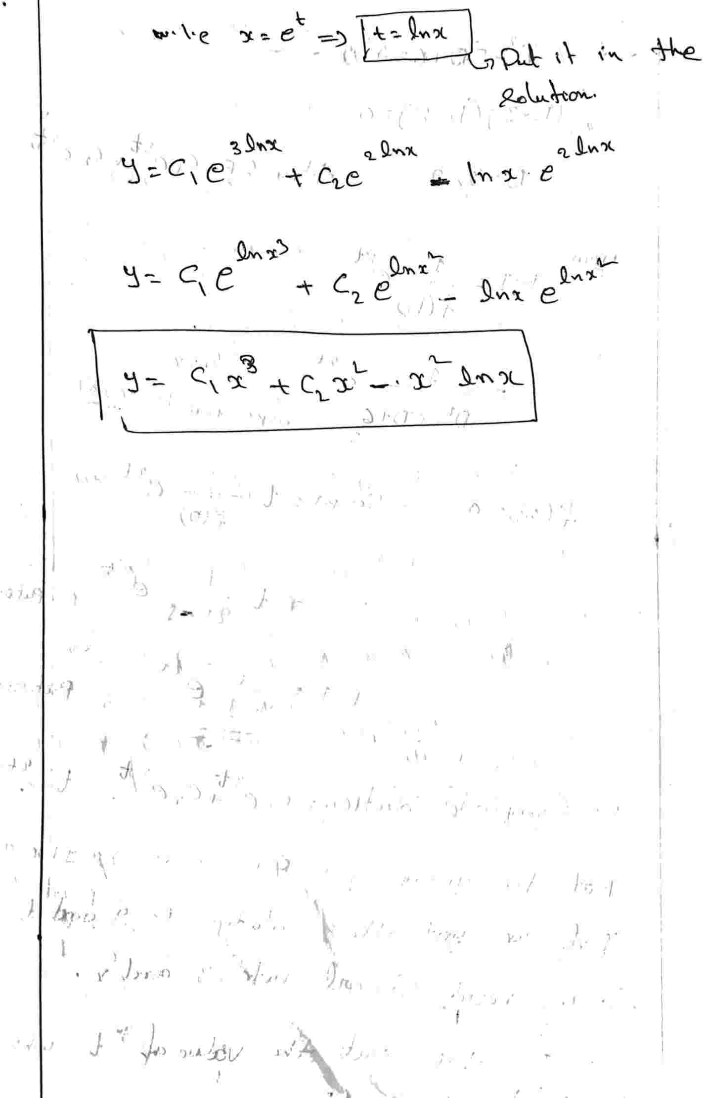 differential equation