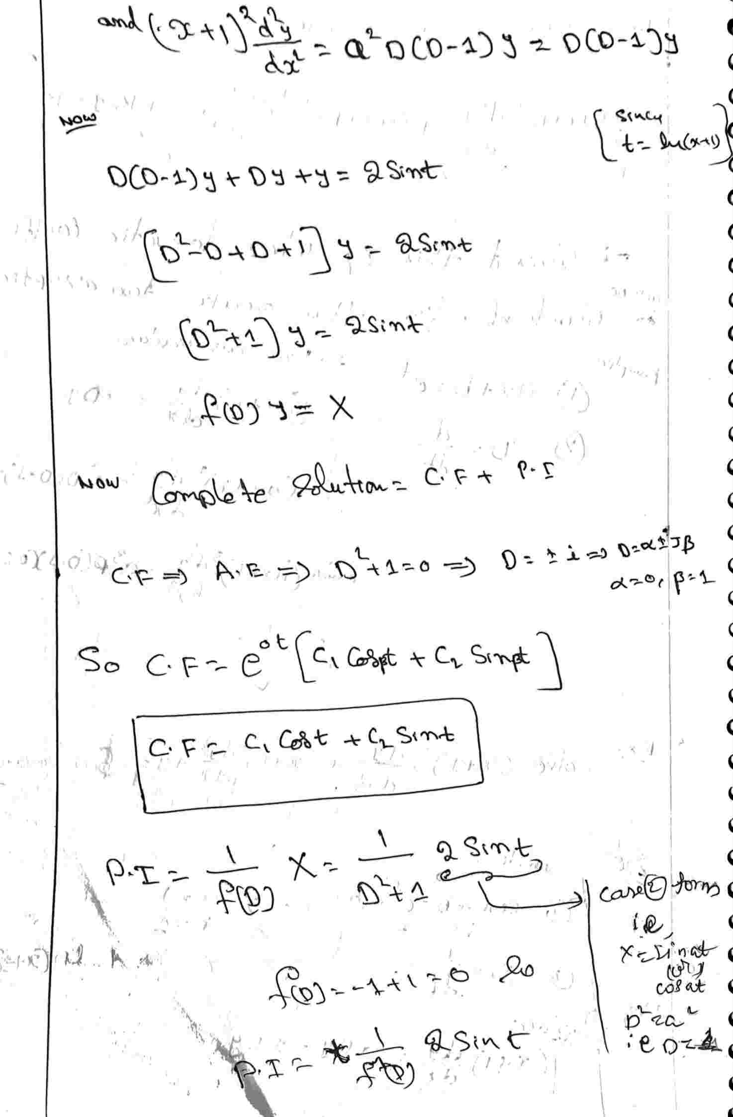 differential equation