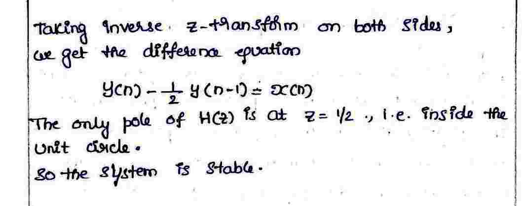 Stability and causality