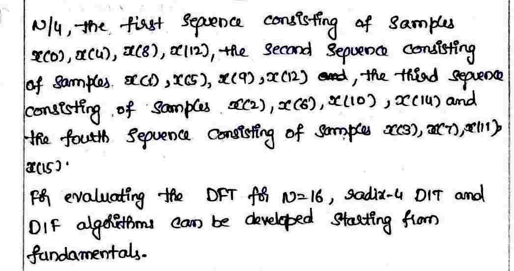 Radix-4 FFT