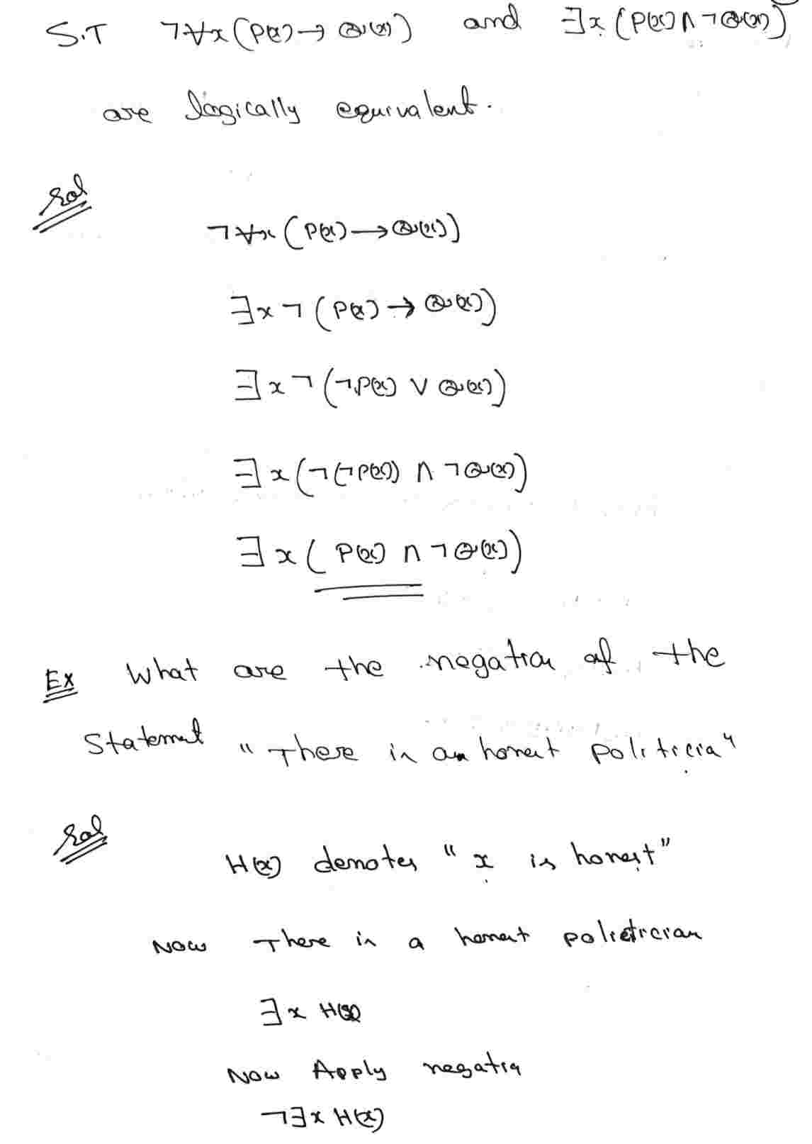 Predicates And Quantifiers