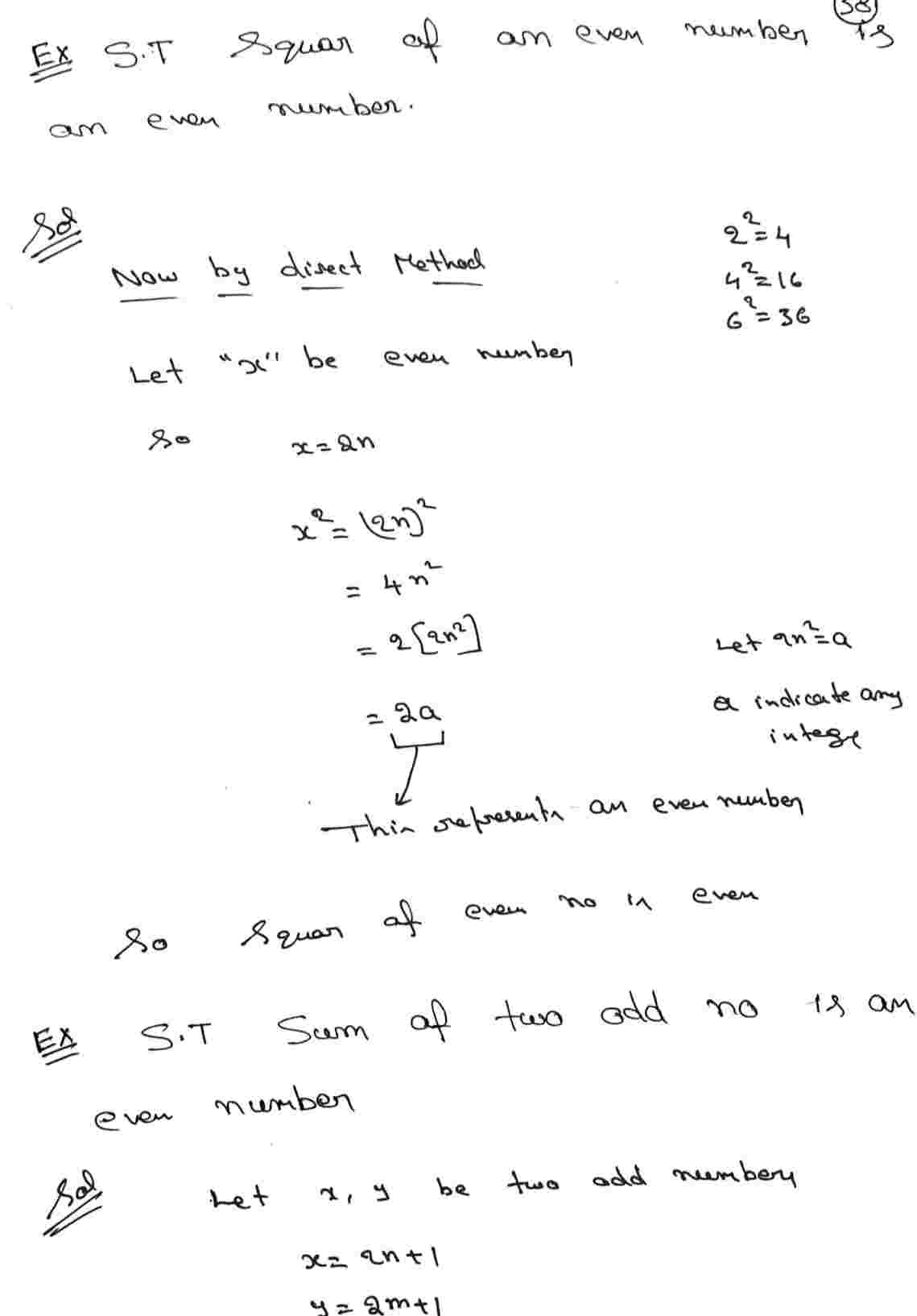 Proofs