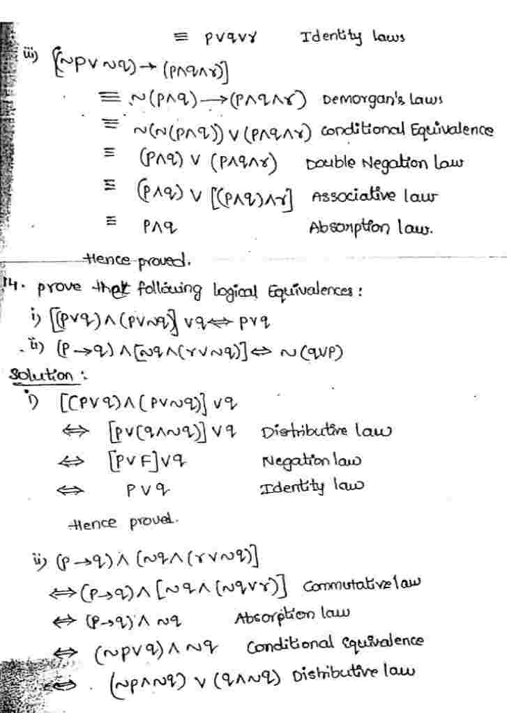 Logically Equivalent