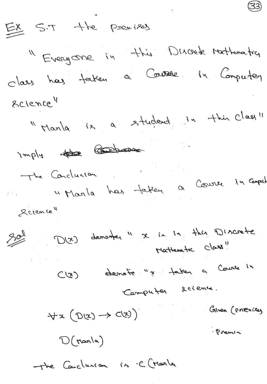 Rule of inference