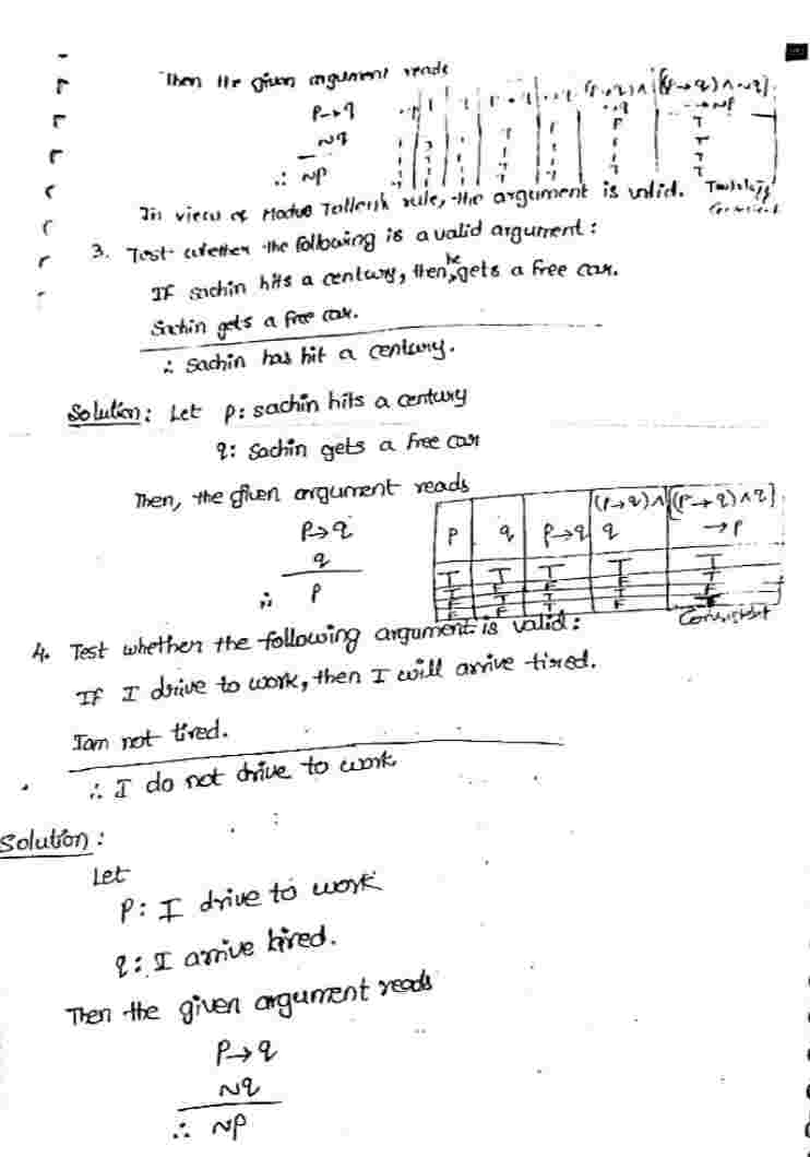 Rule of inference