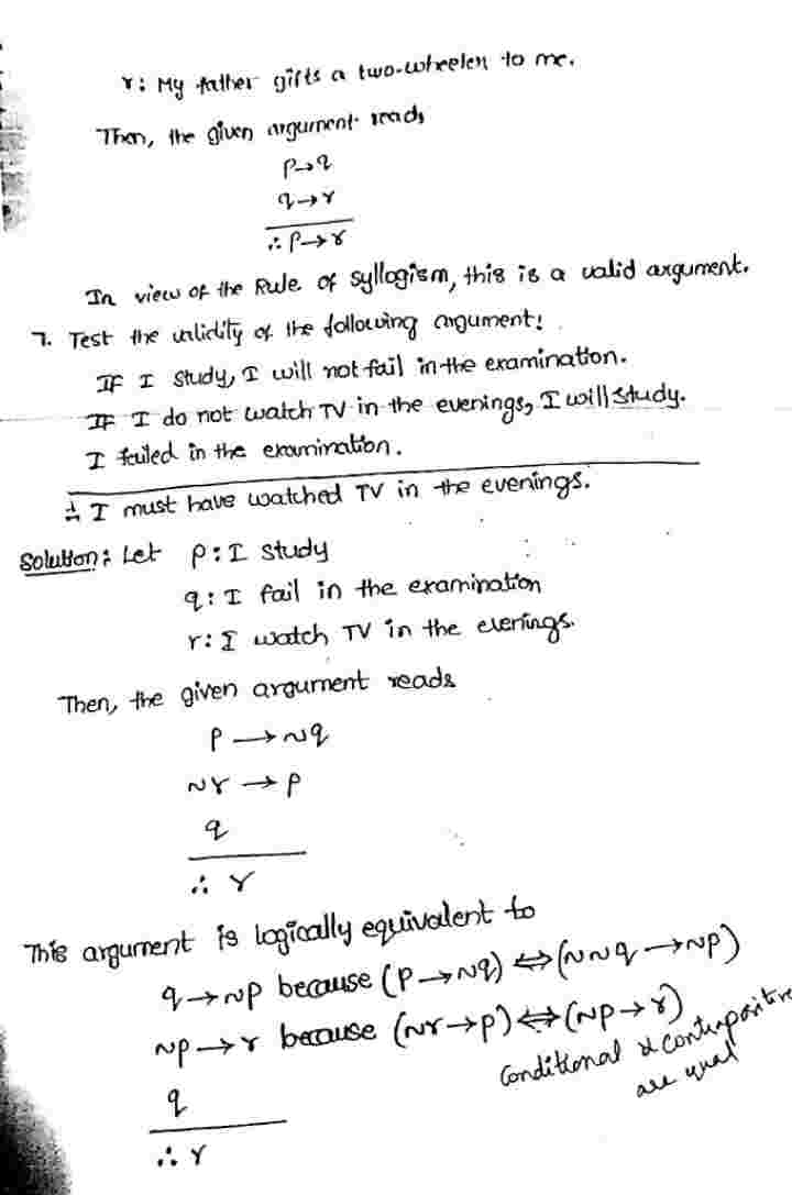 Rule of inference