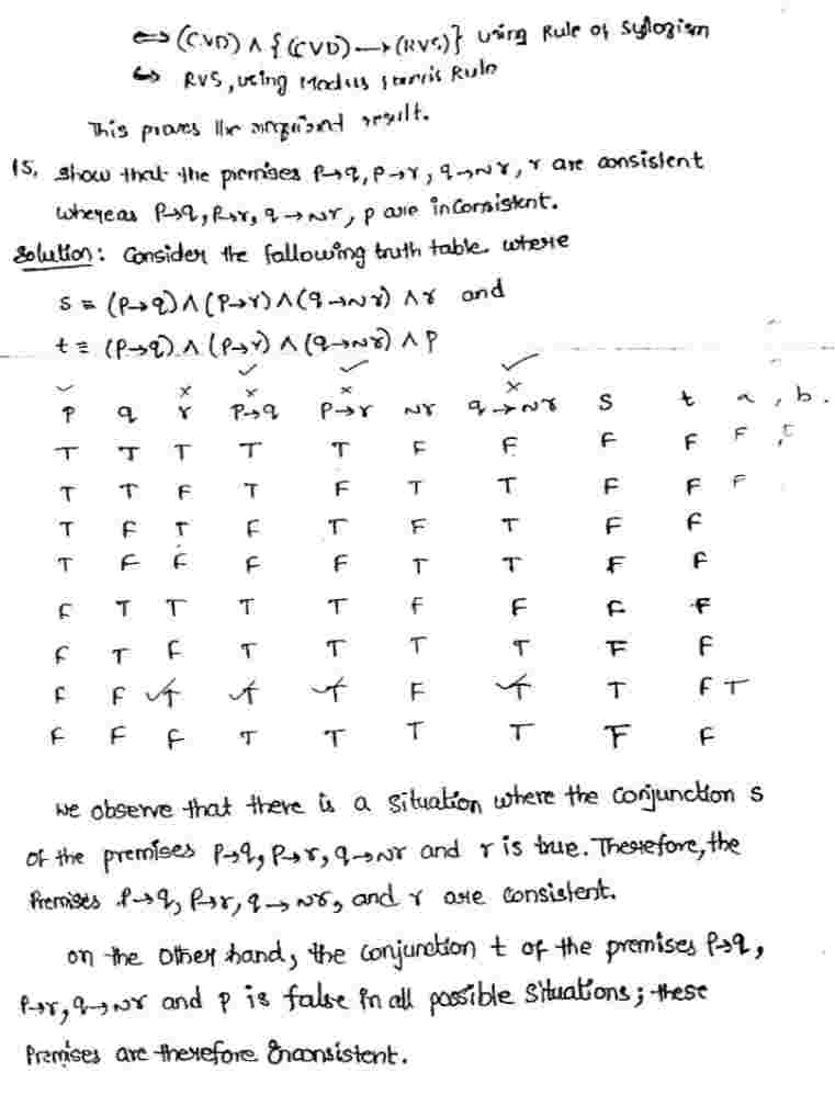 Rule of inference