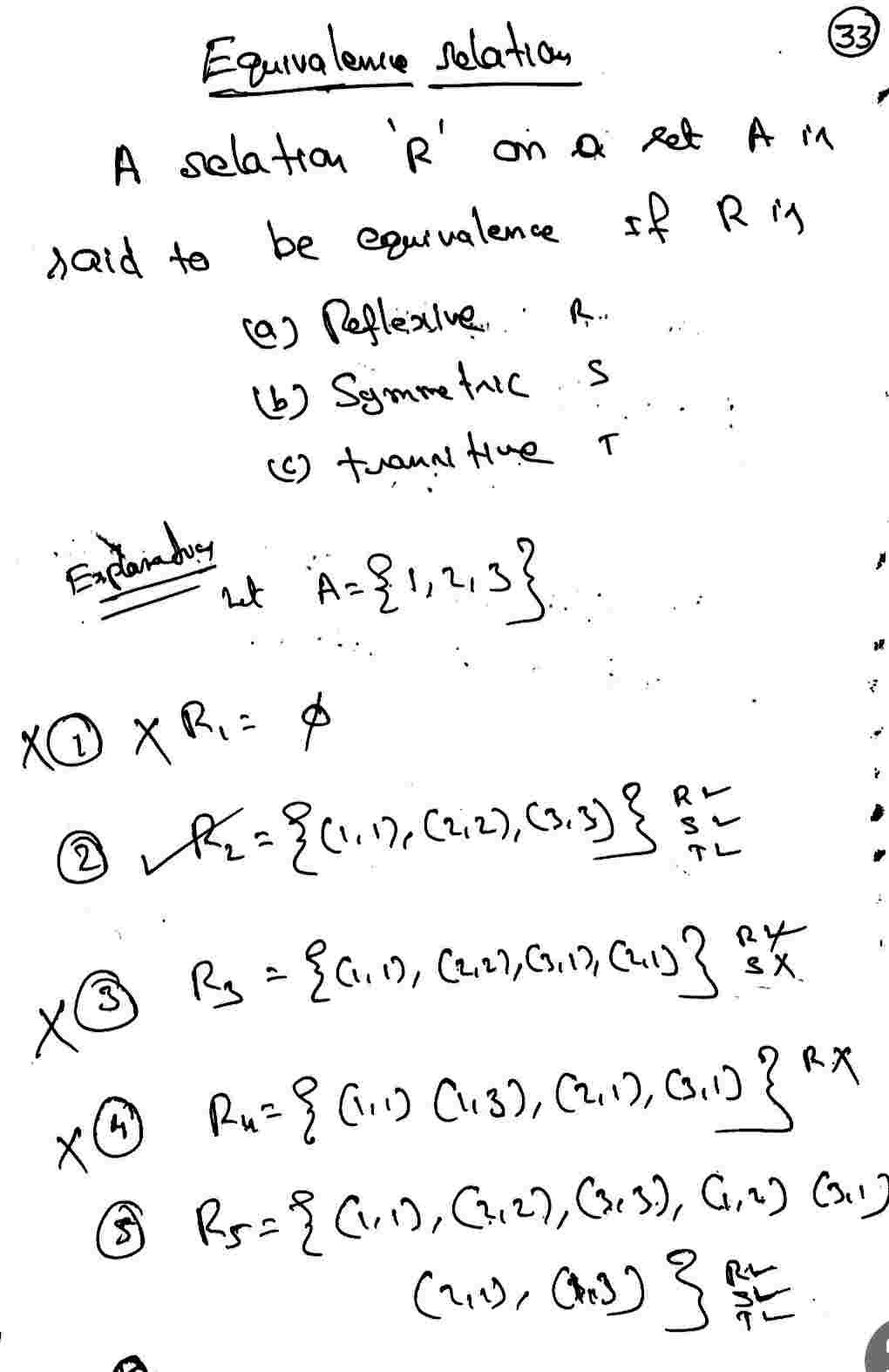 Equivalence Relation