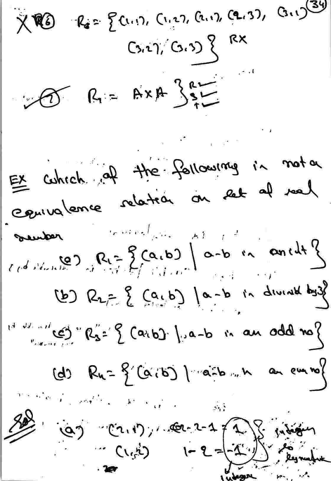 Equivalence Relation