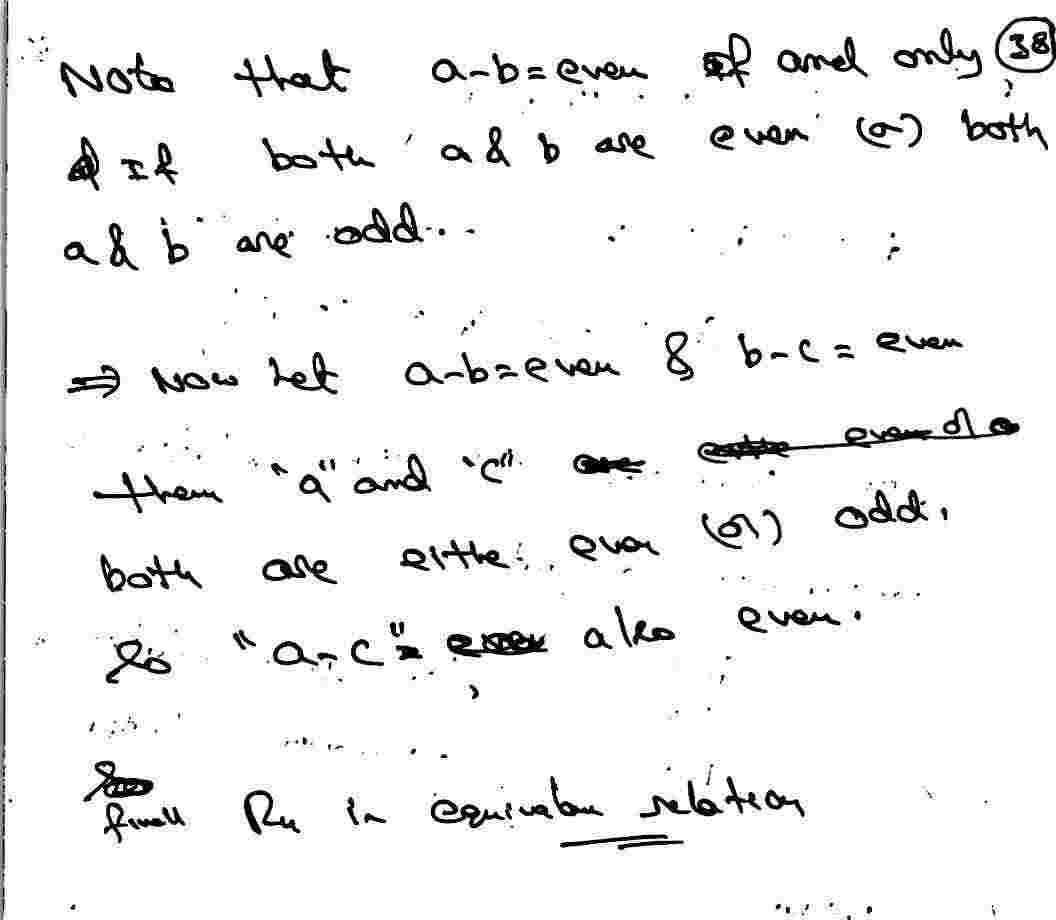 Equivalence Relation