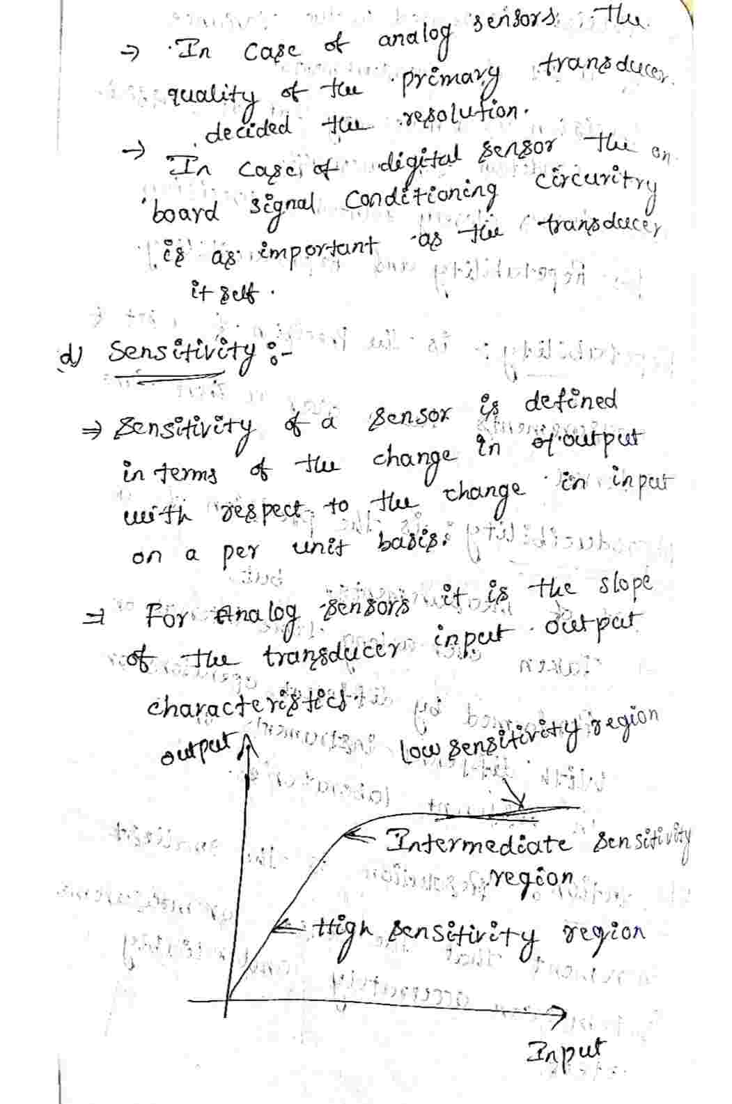 sensors or transducers
