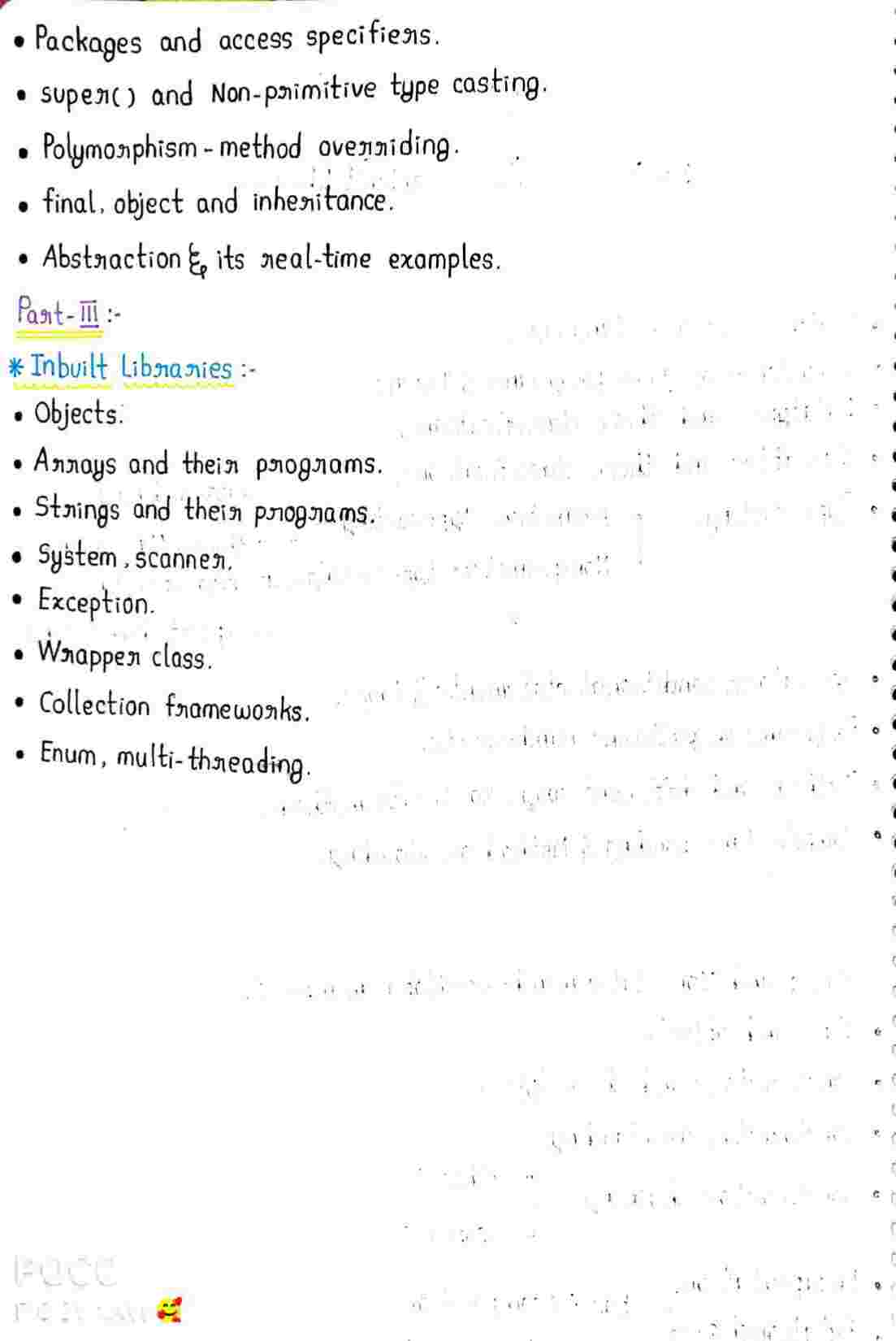 JAVA Basics Concepts