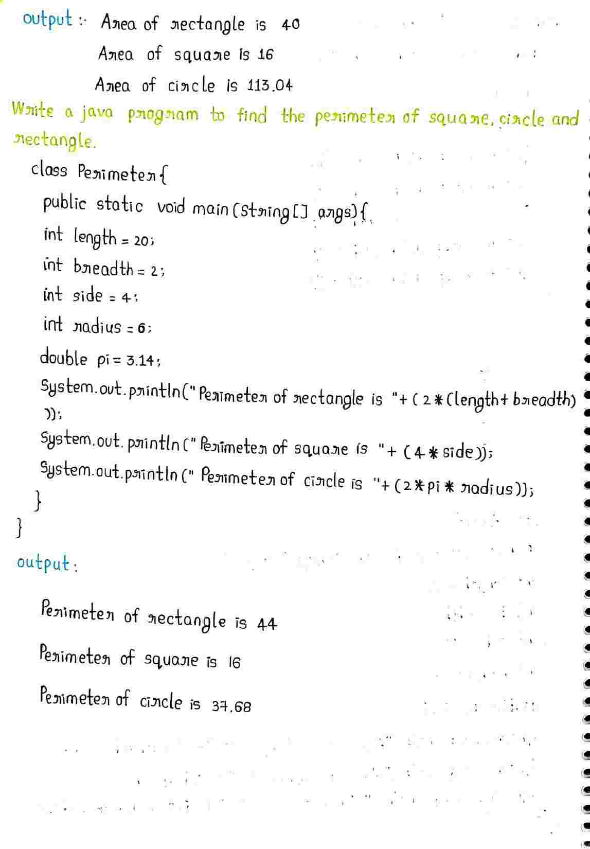 JAVA Basics Concepts
