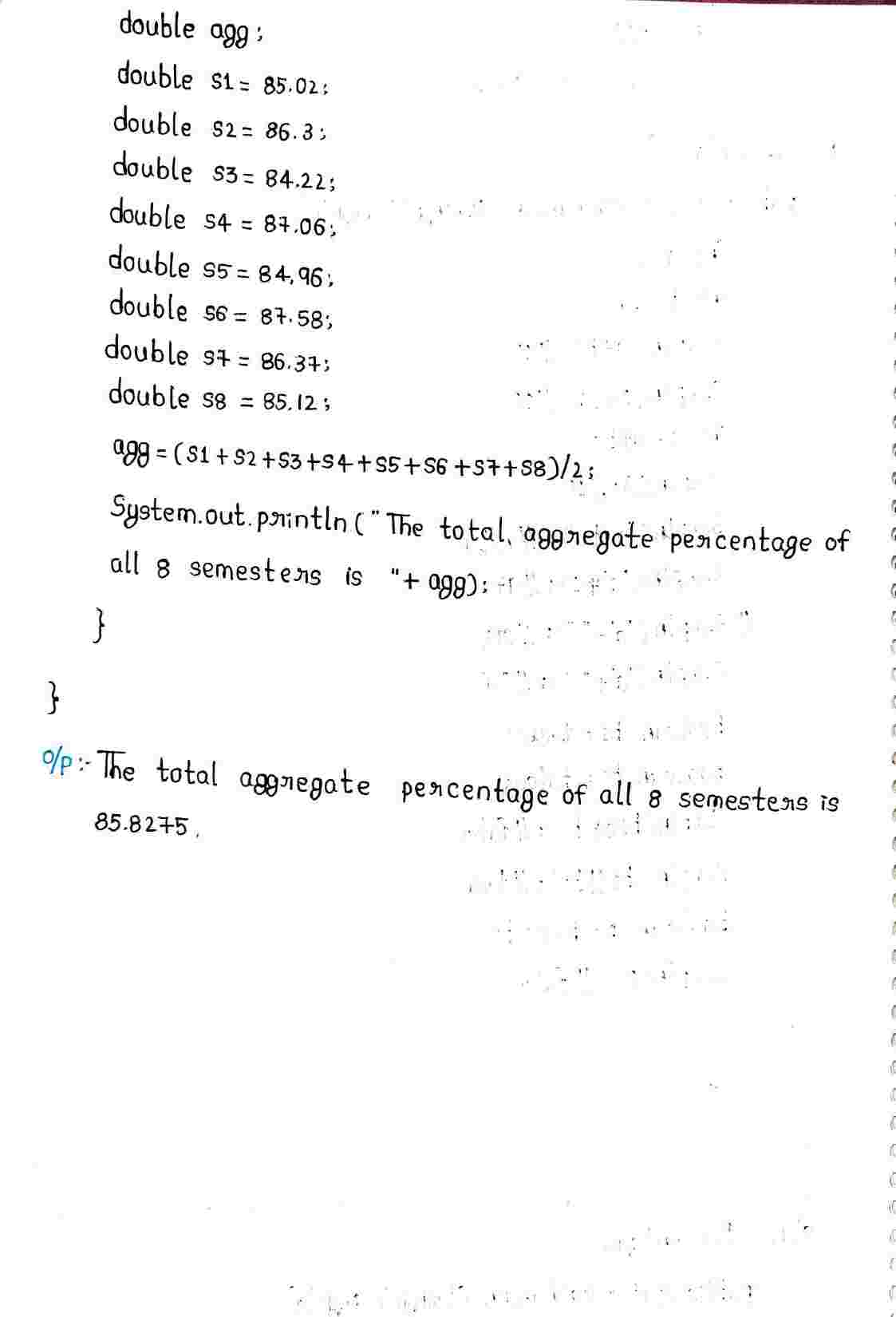 JAVA Opertors