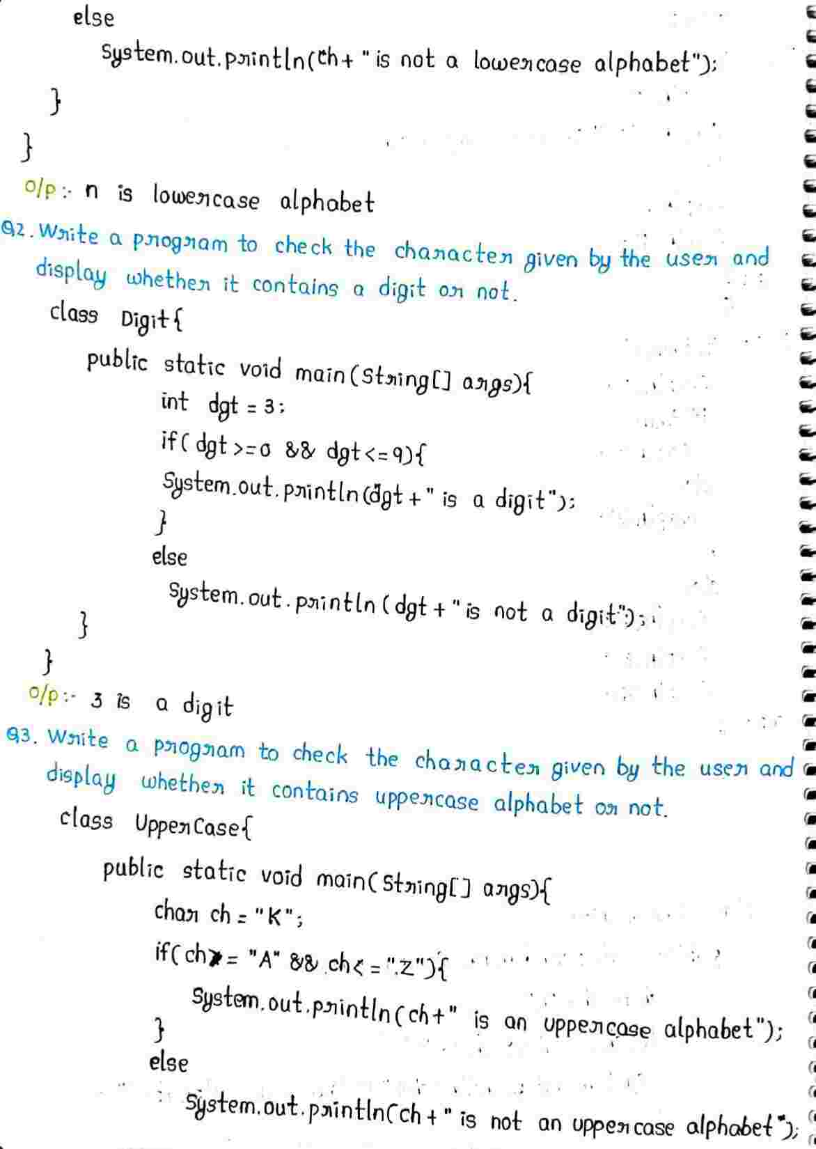 Conditional Statements
