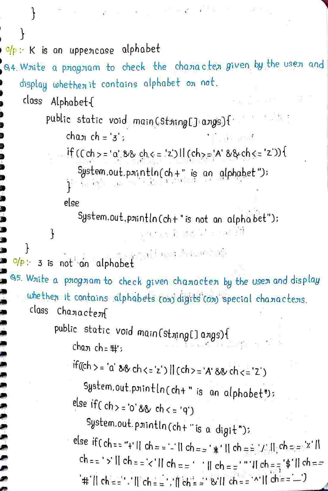Conditional Statements