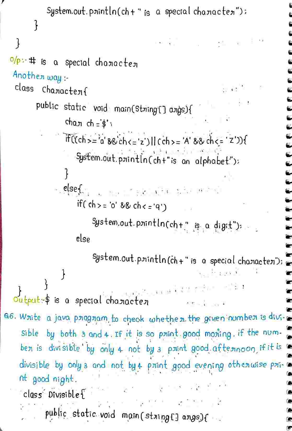 Conditional Statements