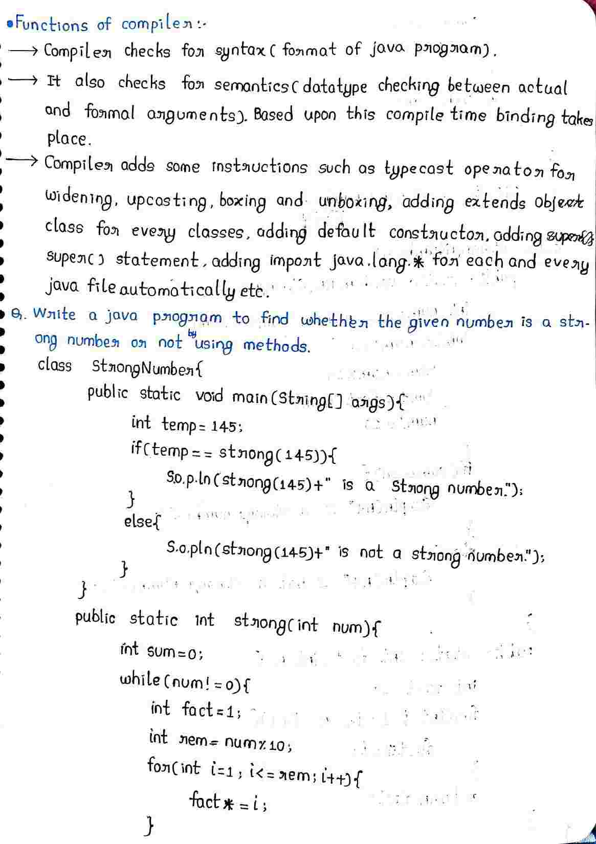 JAVA Methods