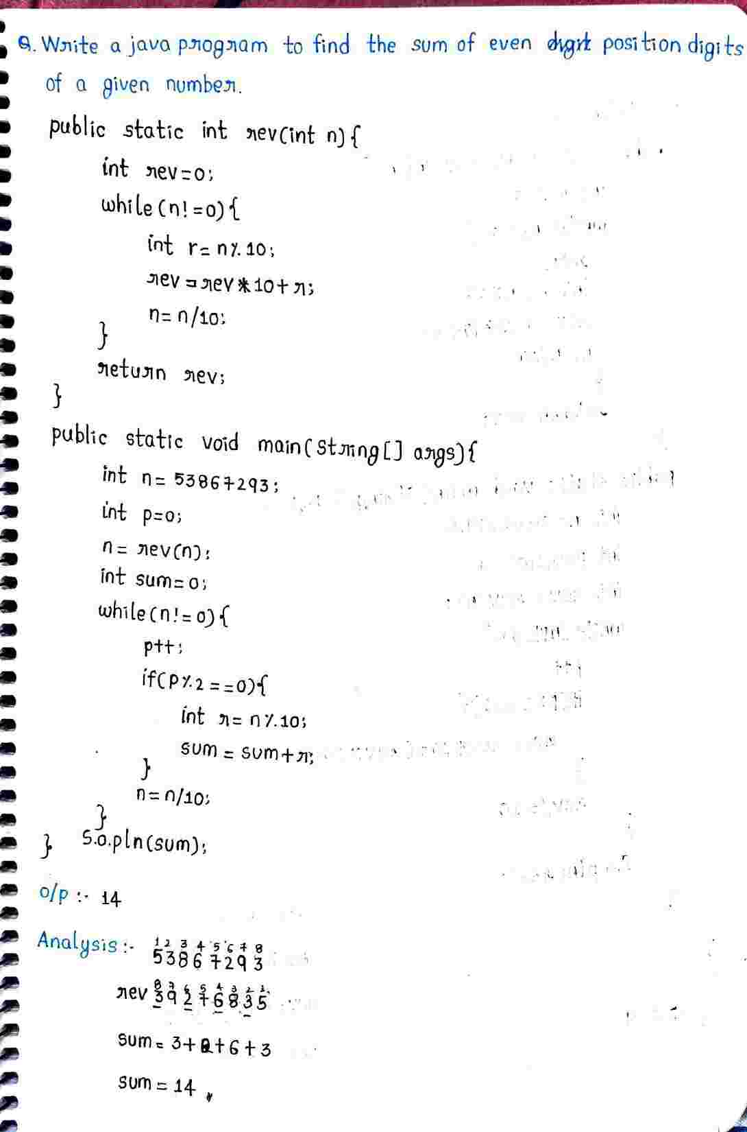 JAVA Methods