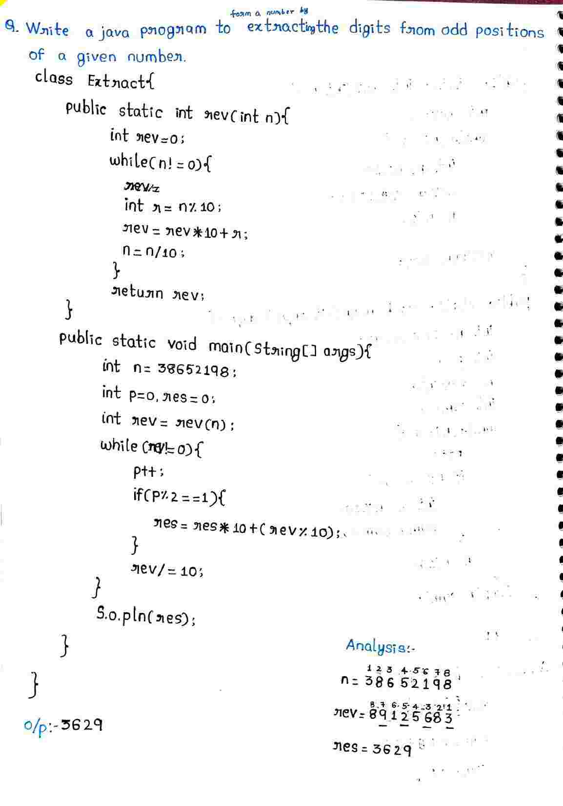 JAVA Methods