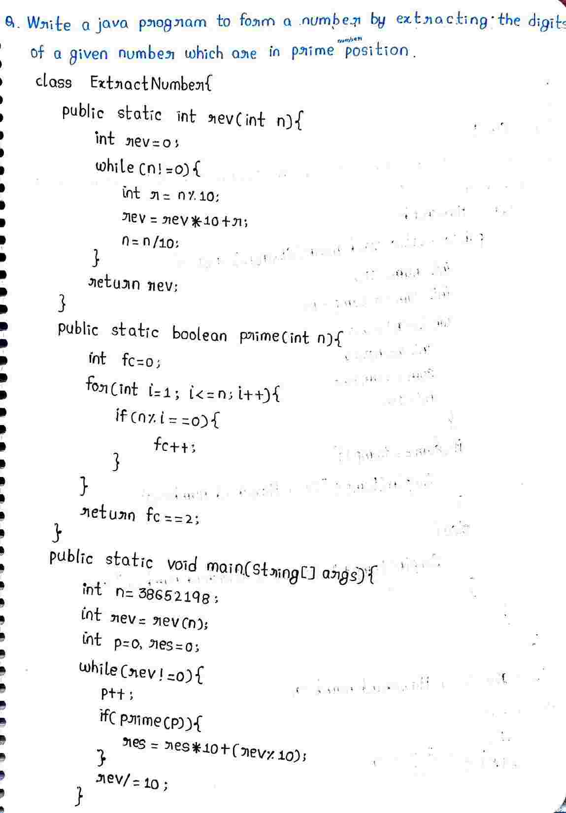 JAVA Methods
