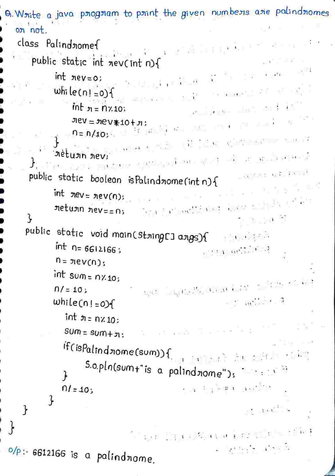 JAVA Methods
