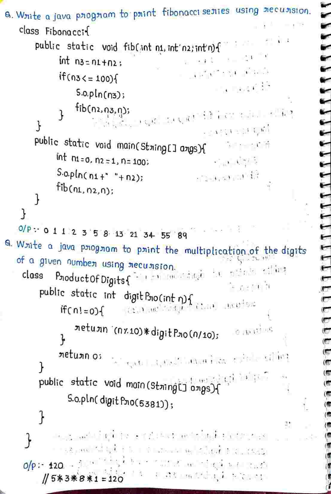 JAVA Methods
