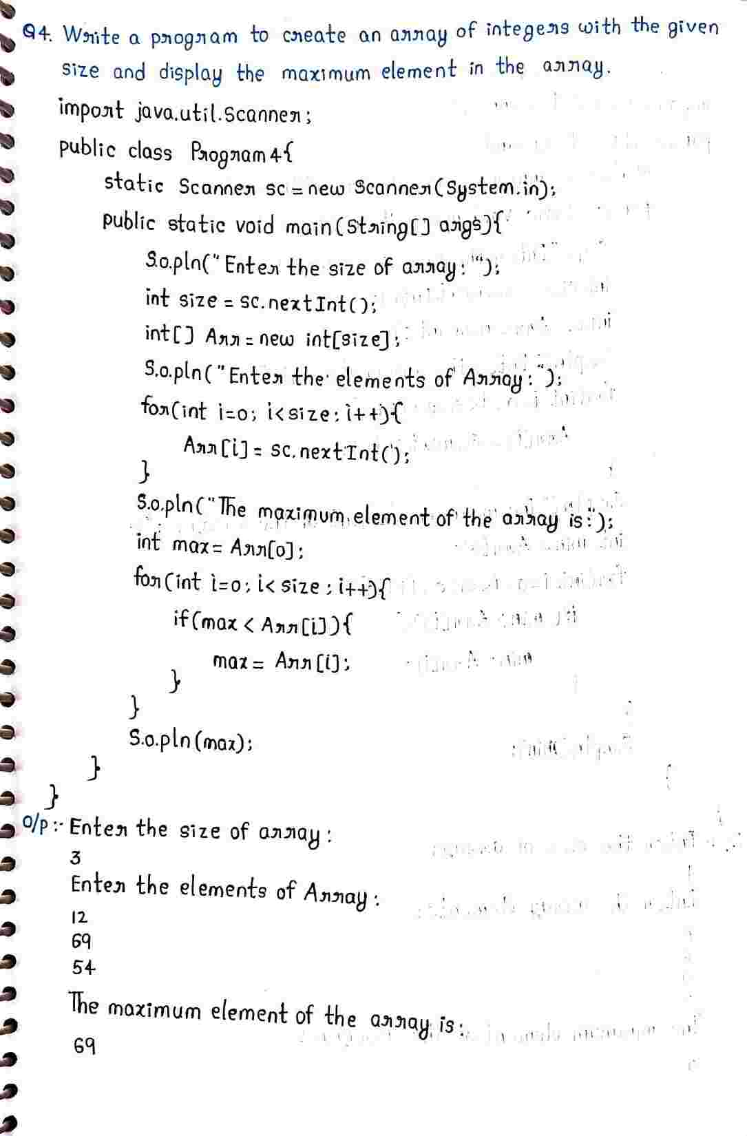 Scanner Class in JAVA