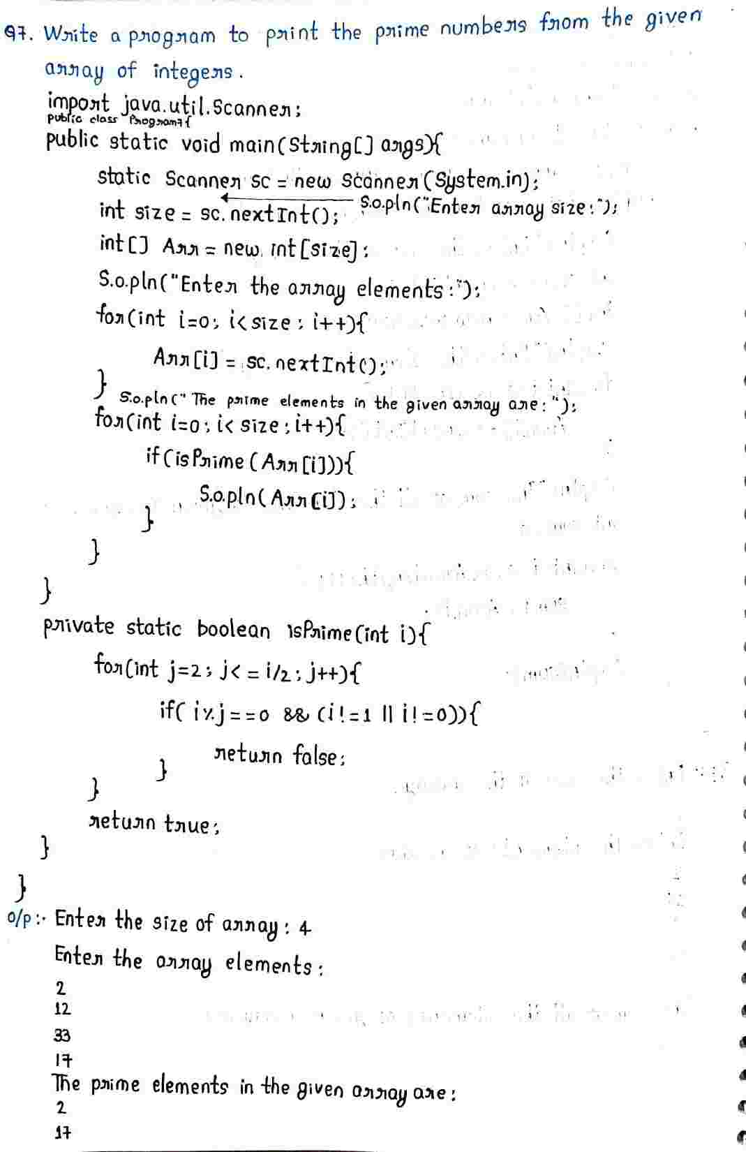 Scanner Class in JAVA