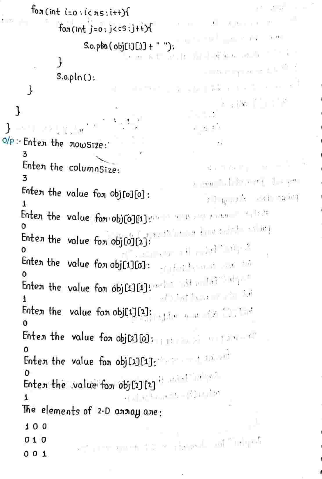 Scanner Class in JAVA